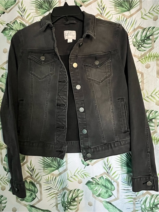 Market & Spruce Jackets & Blazers - Market & Spruce Black Denim Jean Jacket